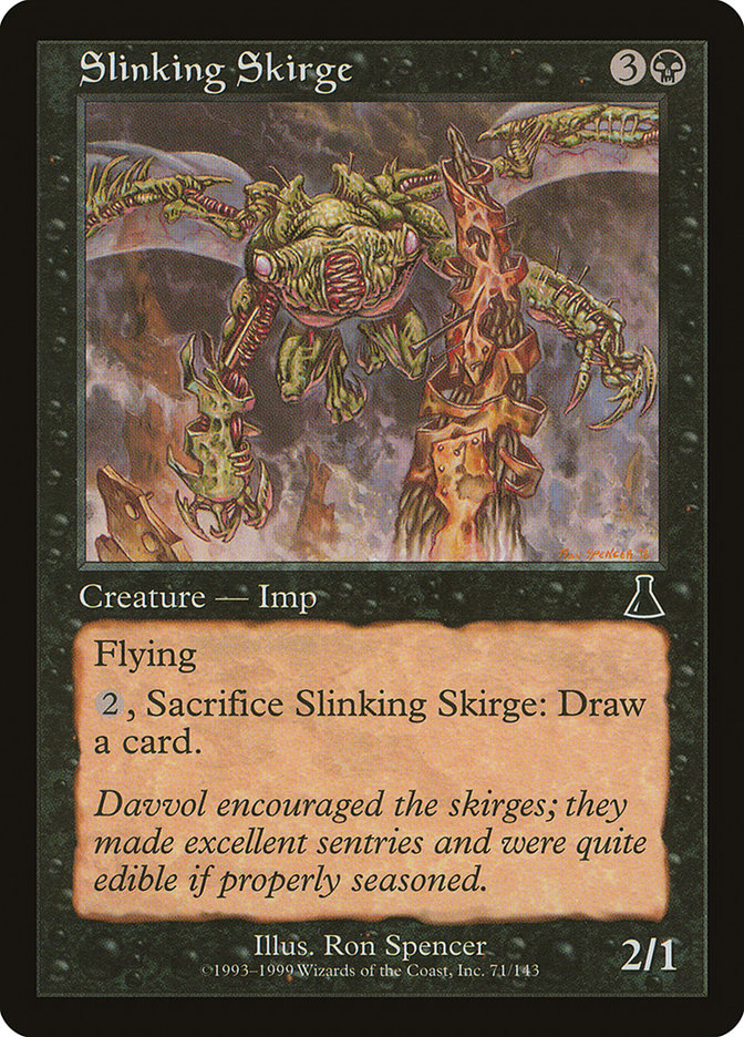 Slinking Skirge - [Foil] Urza's Destiny (UDS)