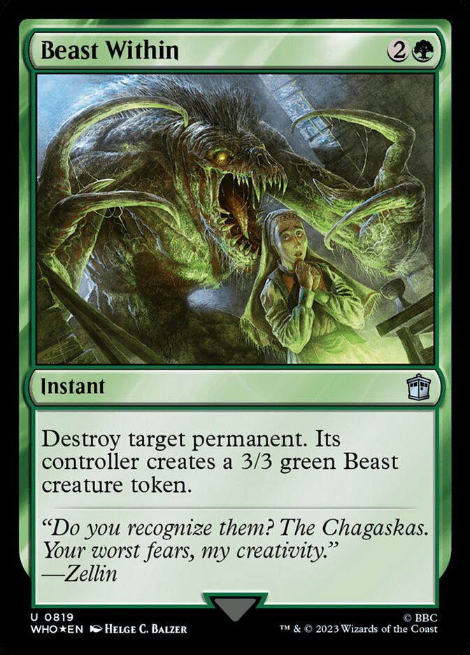 Beast Within - [Surge Foil] Doctor Who (WHO)