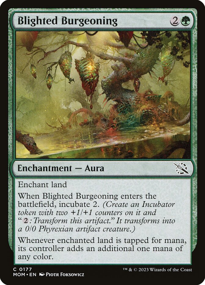 Blighted Burgeoning - [Foil] March of the Machine (MOM)