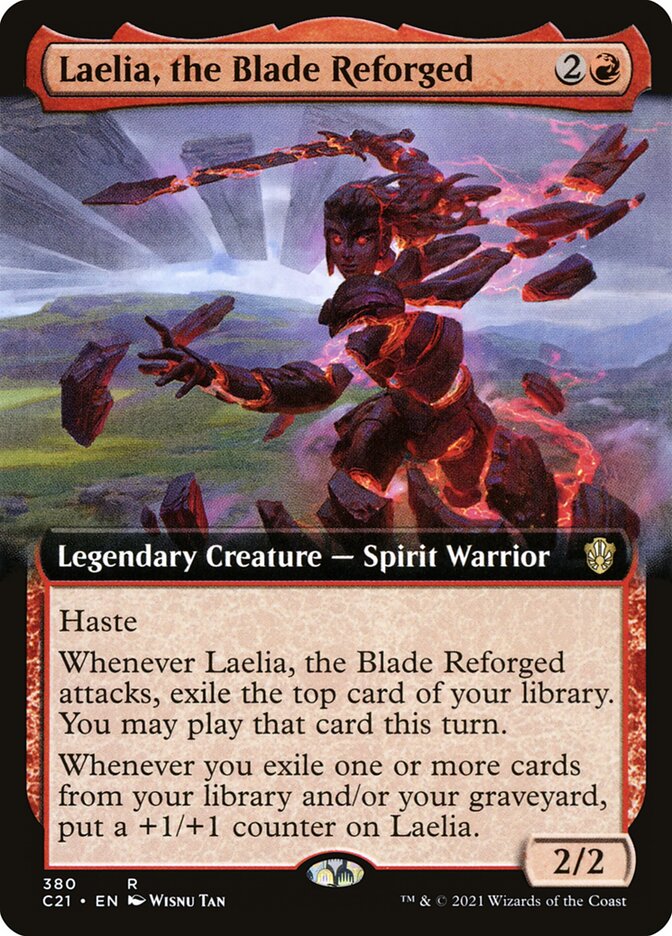 Laelia, the Blade Reforged - [Extended Art] Commander 2021 (C21)