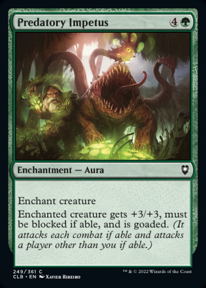 Predatory Impetus - [Foil] Commander Legends: Battle for Baldur's Gate (CLB)