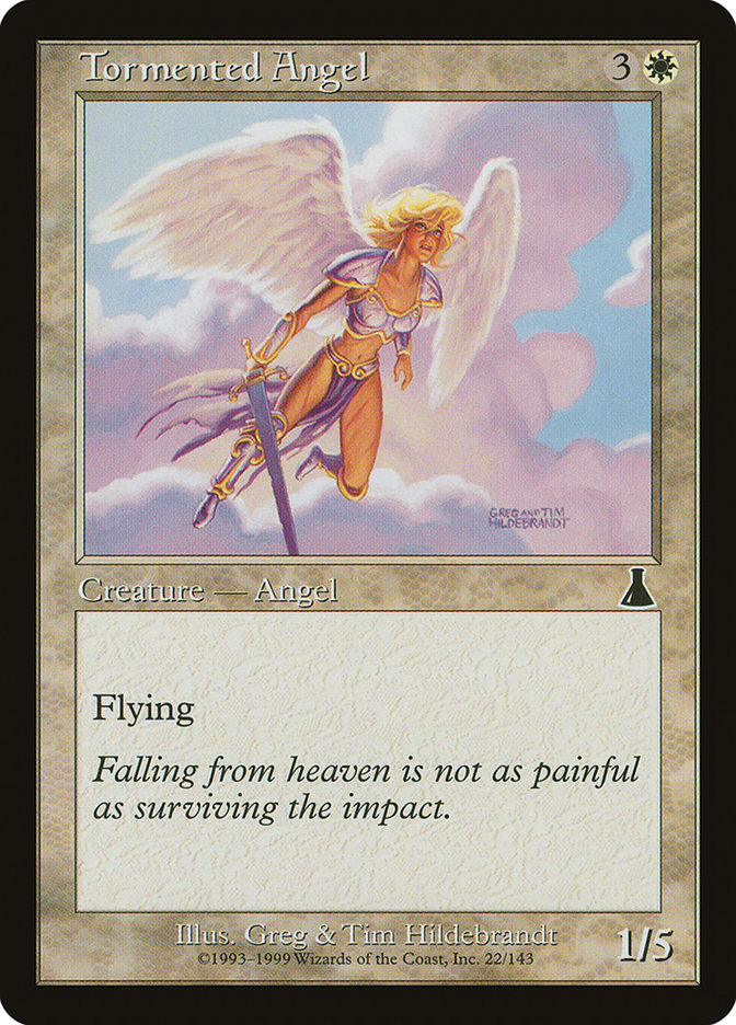 Tormented Angel - [Foil] Urza's Destiny (UDS)