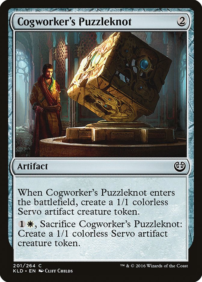 Cogworker's Puzzleknot - [Foil] Kaladesh (KLD)
