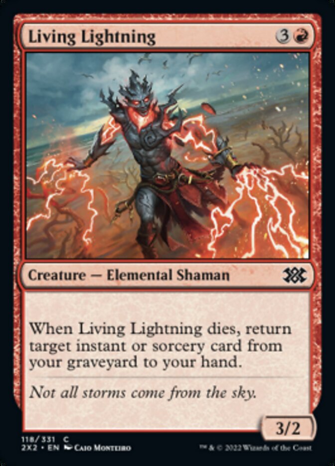 Living Lightning - [Foil] Double Masters 2022 (2X2)