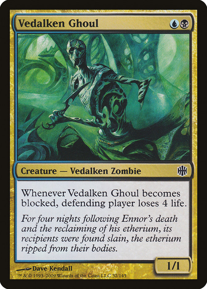 Vedalken Ghoul - [Foil] Alara Reborn (ARB)