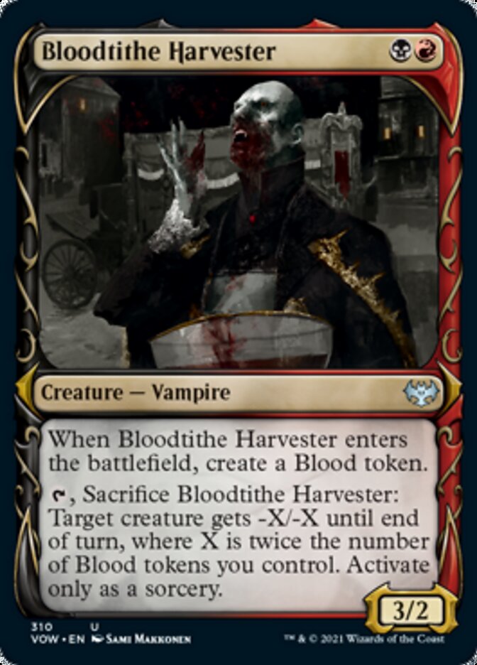 Bloodtithe Harvester - [Showcase] Innistrad: Crimson Vow (VOW)