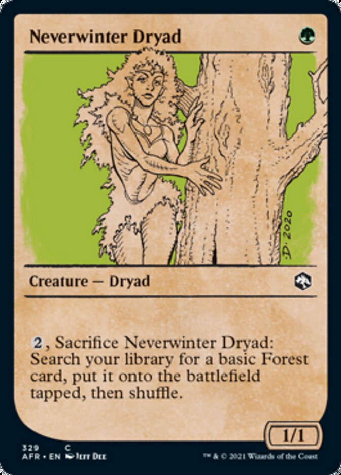 Neverwinter Dryad - [Showcase] Adventures in the Forgotten Realms (AFR)