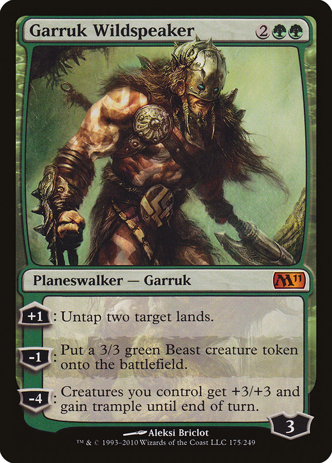 Garruk Wildspeaker - [Foil] Magic 2011 (M11)
