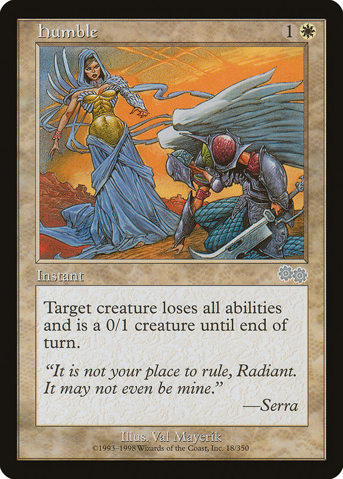 Humble - [Retro Frame] Urza's Saga (USG)