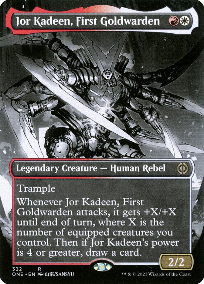 Jor Kadeen, First Goldwarden - [Borderless Manga] Phyrexia: All Will Be One (ONE)