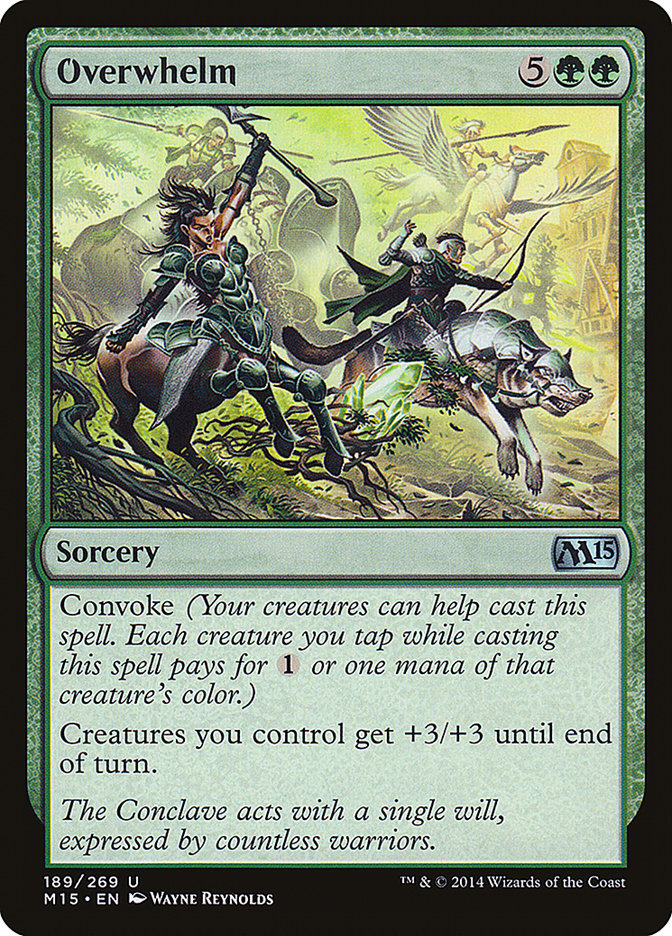 Overwhelm - [Foil] Magic 2015 (M15)