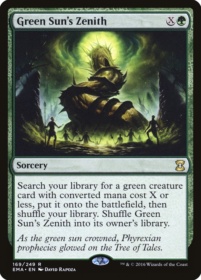 Green Sun's Zenith - [Foil] Eternal Masters (EMA)