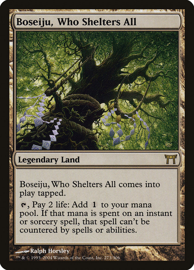 Boseiju, Who Shelters All - [Foil] Champions of Kamigawa (CHK)