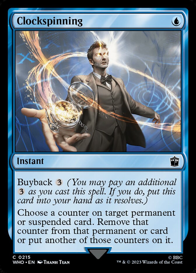 Clockspinning - [Foil] Doctor Who (WHO)