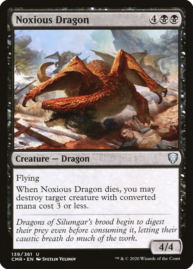 Noxious Dragon - [Foil] Commander Legends (CMR)