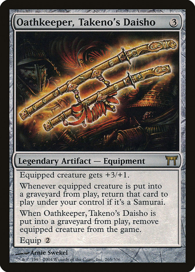 Oathkeeper, Takeno's Daisho - [Foil] Champions of Kamigawa (CHK)