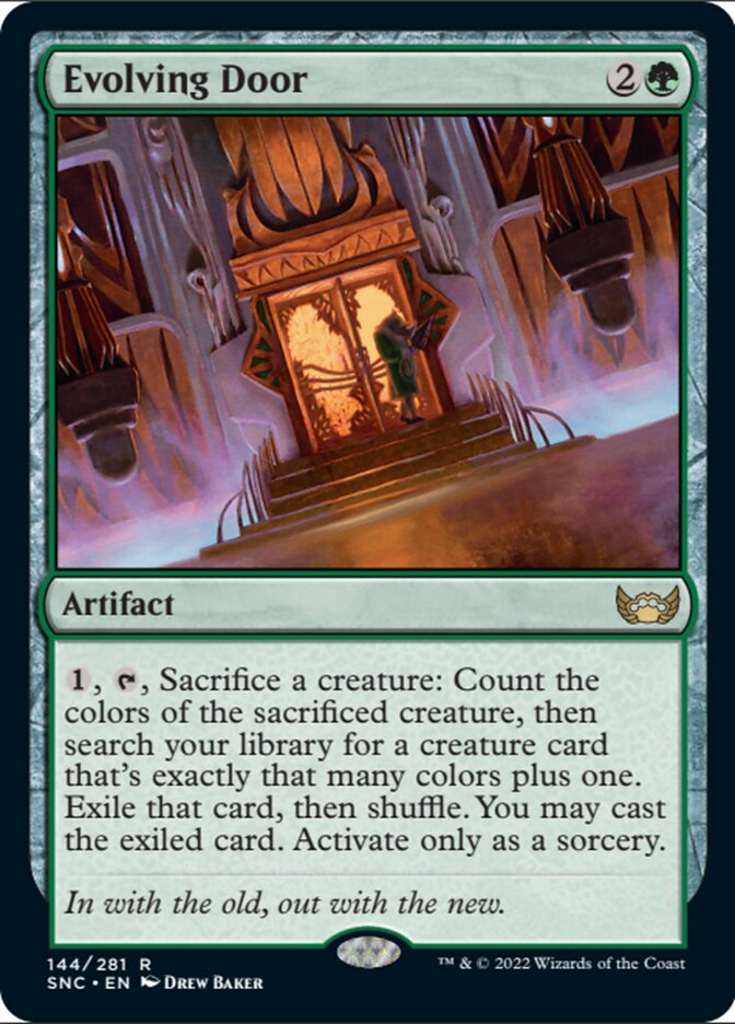 Evolving Door - [Foil] Streets of New Capenna (SNC)