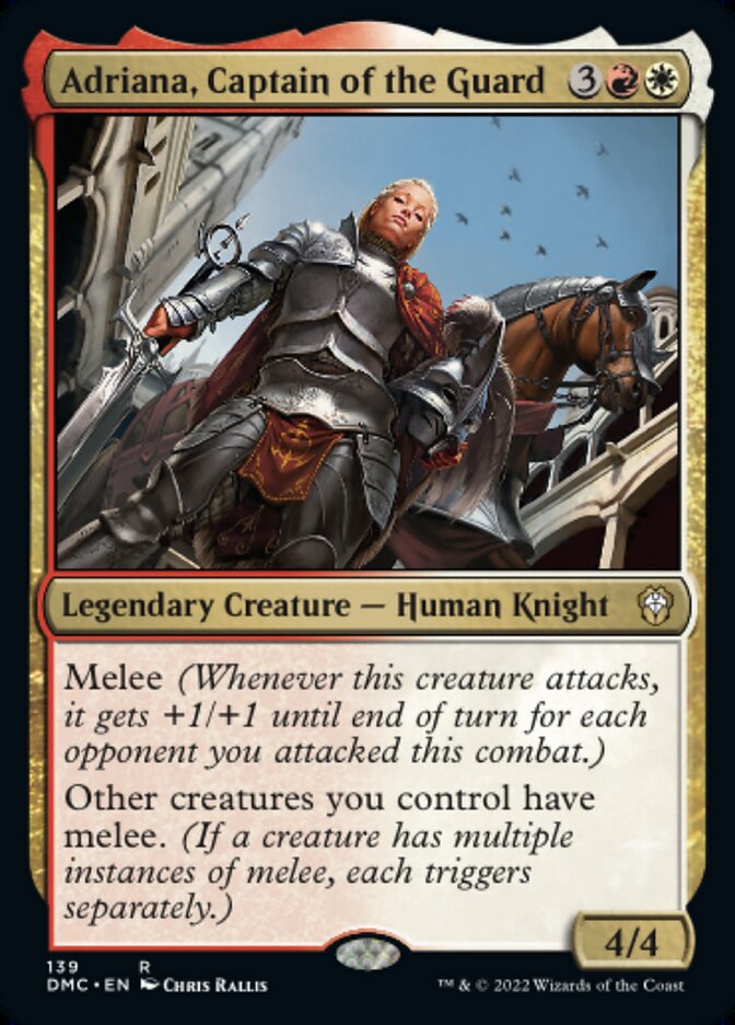 Adriana, Captain of the Guard - Dominaria United Commander (DMC)