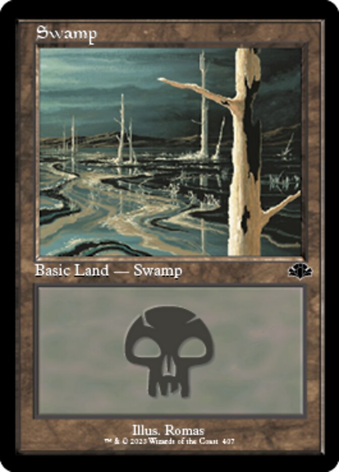 Swamp - [Foil, Retro Frame] Dominaria Remastered (DMR)