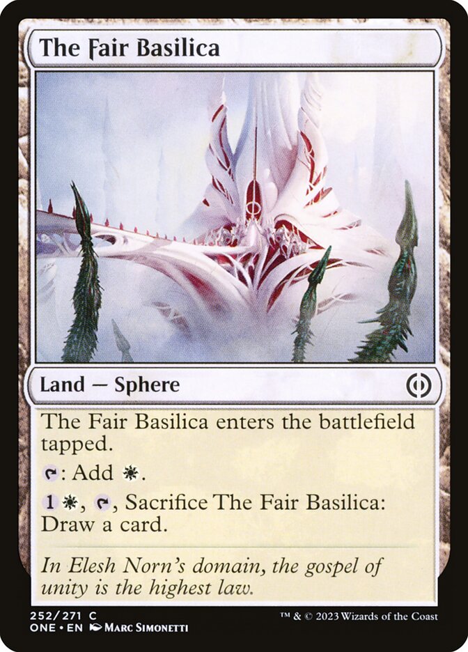 The Fair Basilica - [Foil] Phyrexia: All Will Be One (ONE)