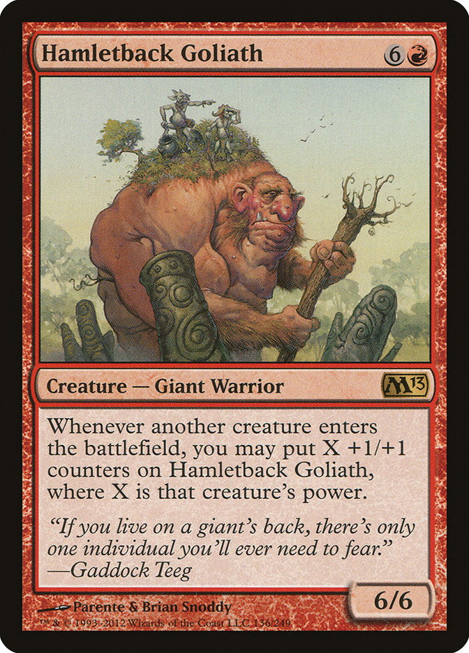 Hamletback Goliath - [Foil] Magic 2013 (M13)