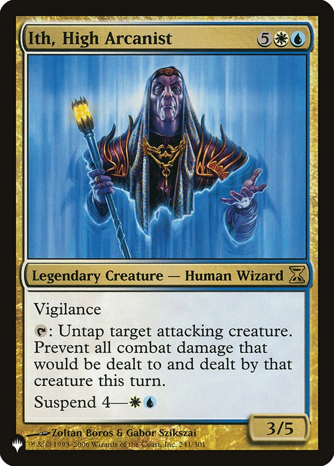 Ith, High Arcanist - The List (PLIST)