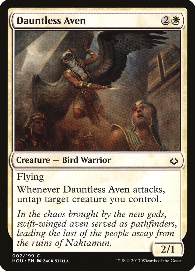 Dauntless Aven - [Foil] Hour of Devastation (HOU)