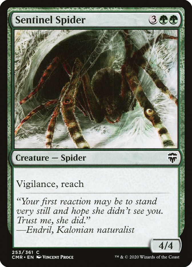 Sentinel Spider - [Foil] Commander Legends (CMR)