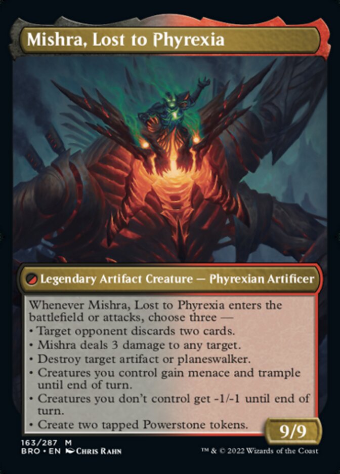 Mishra, Lost to Phyrexia - [Foil] The Brothers' War (BRO)