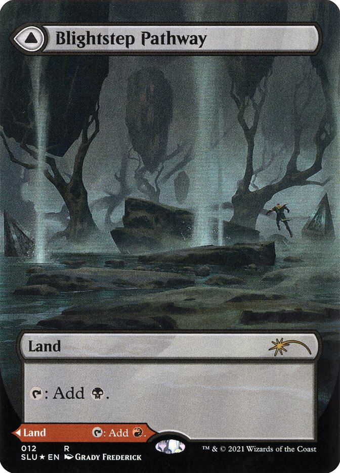 Blightstep Pathway // Searstep Pathway - [Foil, Borderless] Secret Lair: Ultimate Edition (SLU)