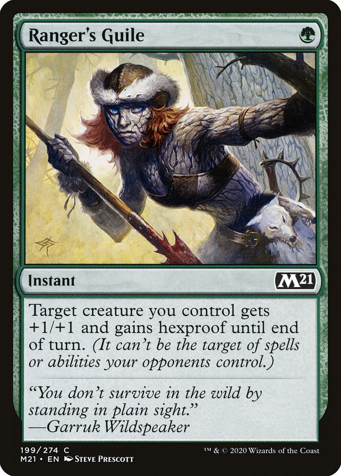 Ranger's Guile - [Foil] Core Set 2021 (M21)
