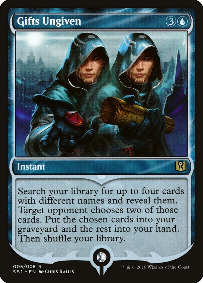 Gifts Ungiven - [Foil] Signature Spellbook: Jace (SS1)