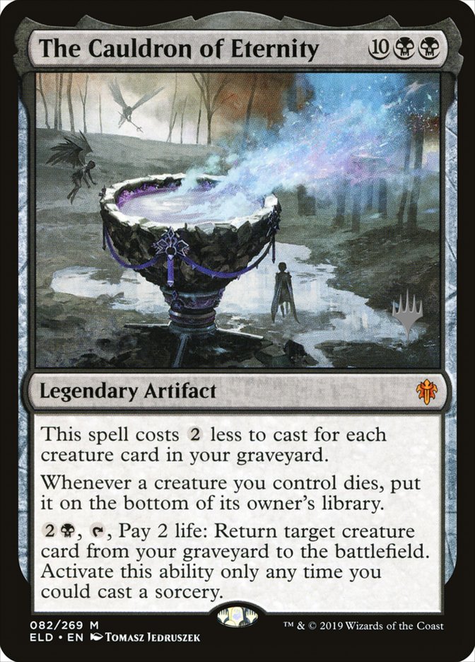 The Cauldron of Eternity - [Foil, Promo] Throne of Eldraine Promos (PELD)