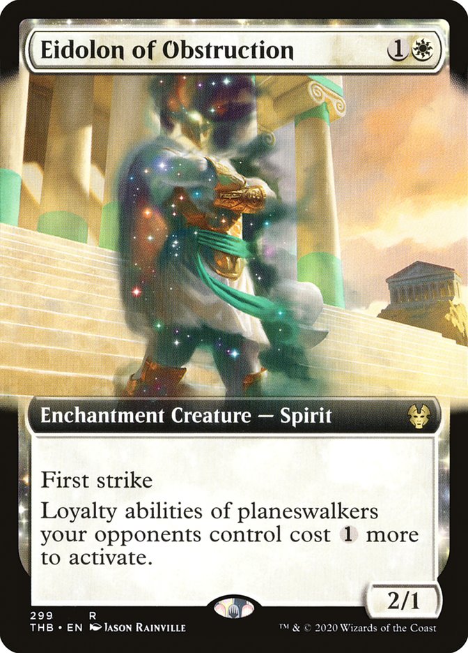 Eidolon of Obstruction - [Extended Art] Theros Beyond Death (THB)