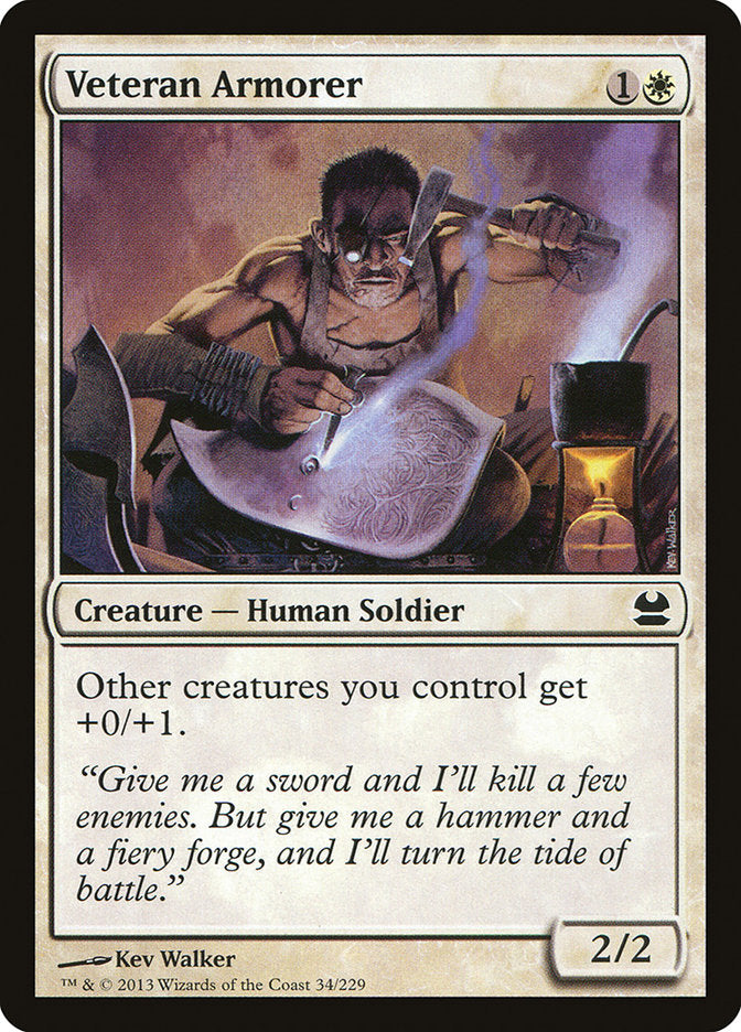 Veteran Armorer - [Foil] Modern Masters (MMA)