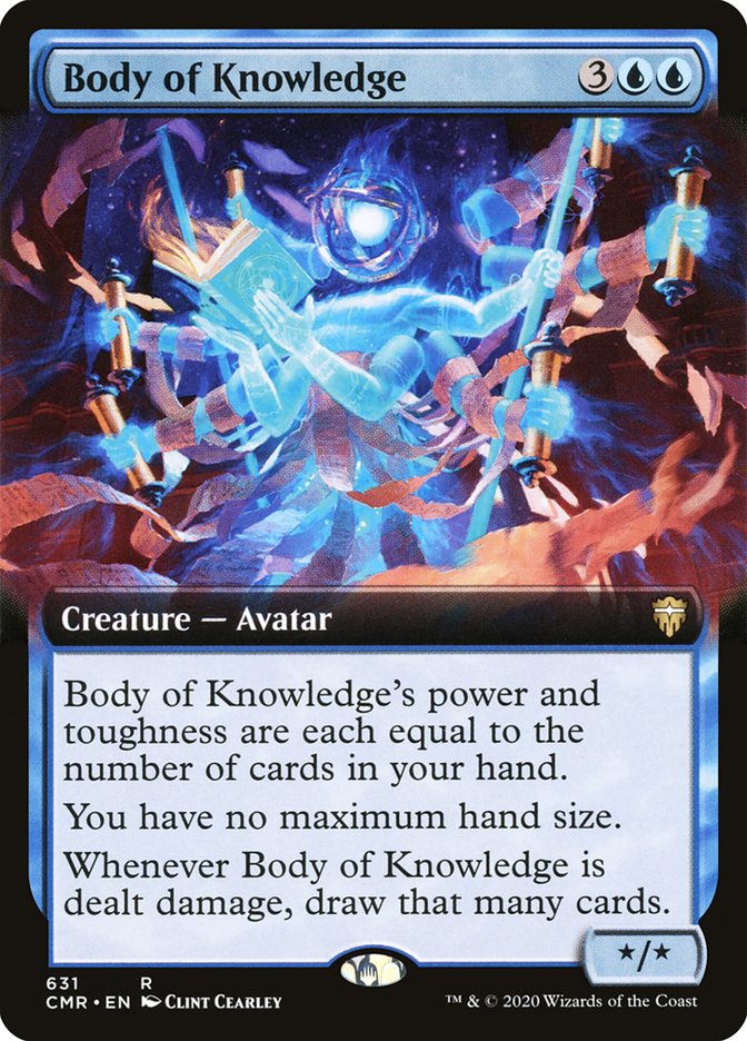 Body of Knowledge - [Foil, Extended Art] Commander Legends (CMR)