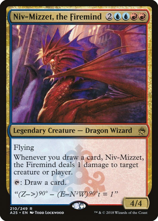 Niv-Mizzet, the Firemind - [Foil] Masters 25 (A25)