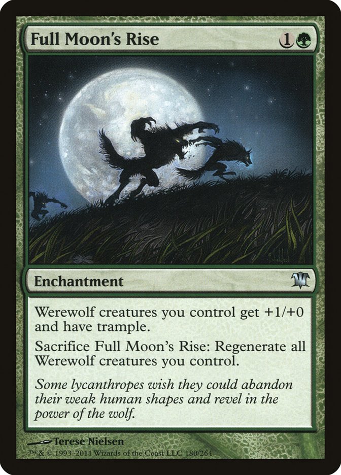 Full Moon's Rise - [Foil] Innistrad (ISD)