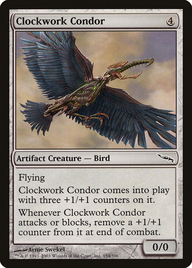 Clockwork Condor - [Foil] Mirrodin (MRD)