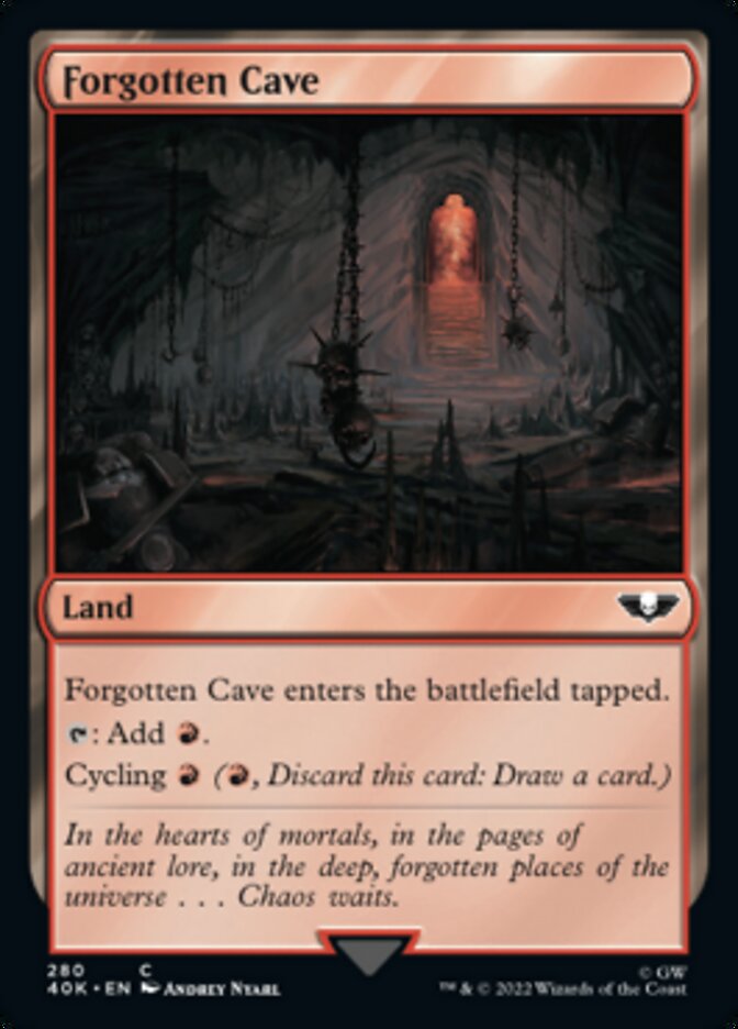 Forgotten Cave - Warhammer 40,000 Commander (40K)
