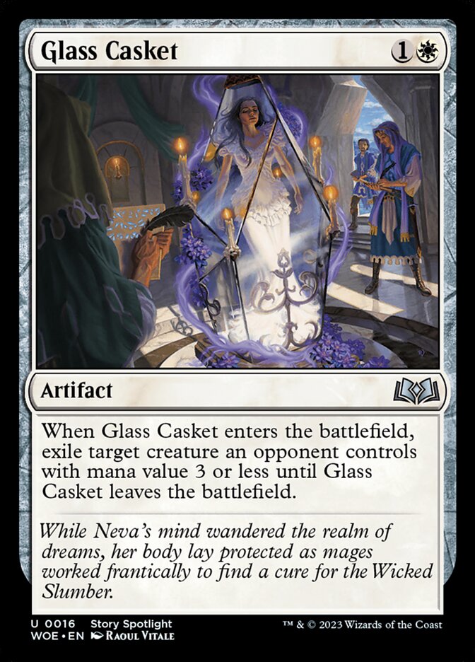 Glass Casket - Wilds of Eldraine (WOE)