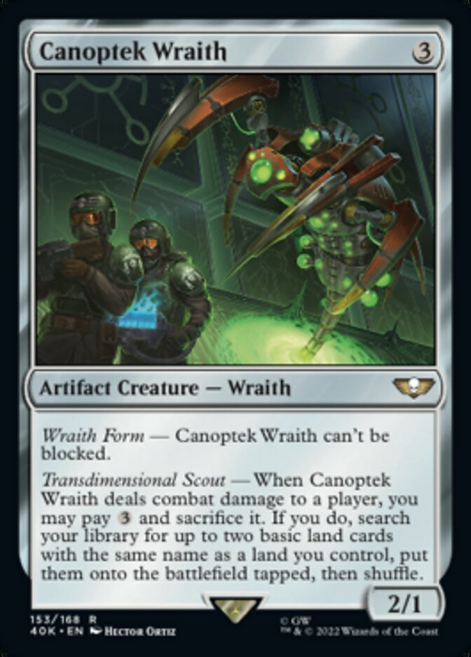 Canoptek Wraith - [Surge Foil] Warhammer 40,000 Commander (40K)