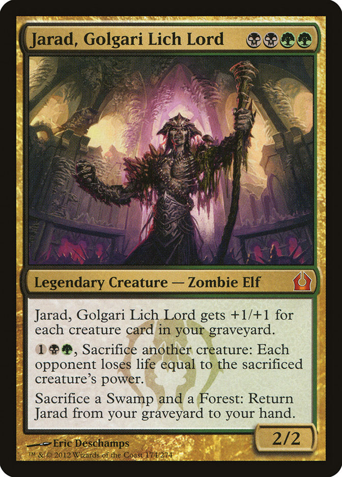 Jarad, Golgari Lich Lord - [Foil] Return to Ravnica (RTR)