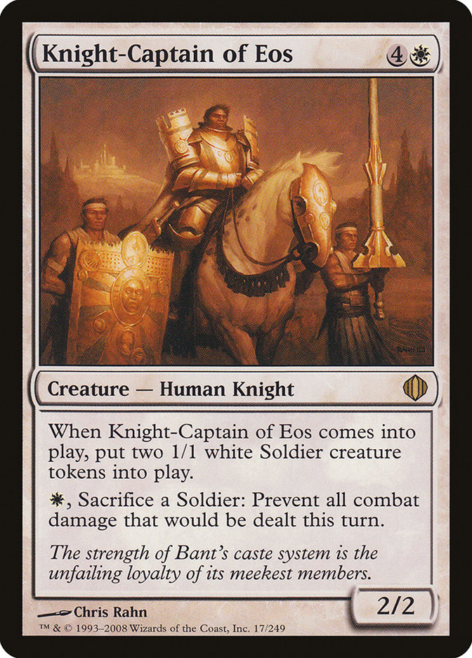 Knight-Captain of Eos - [Foil] Shards of Alara (ALA)