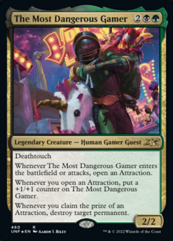 The Most Dangerous Gamer - [Galaxy Foil] Unfinity (UNF)