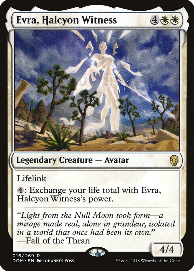 Evra, Halcyon Witness - [Foil] Dominaria (DOM)