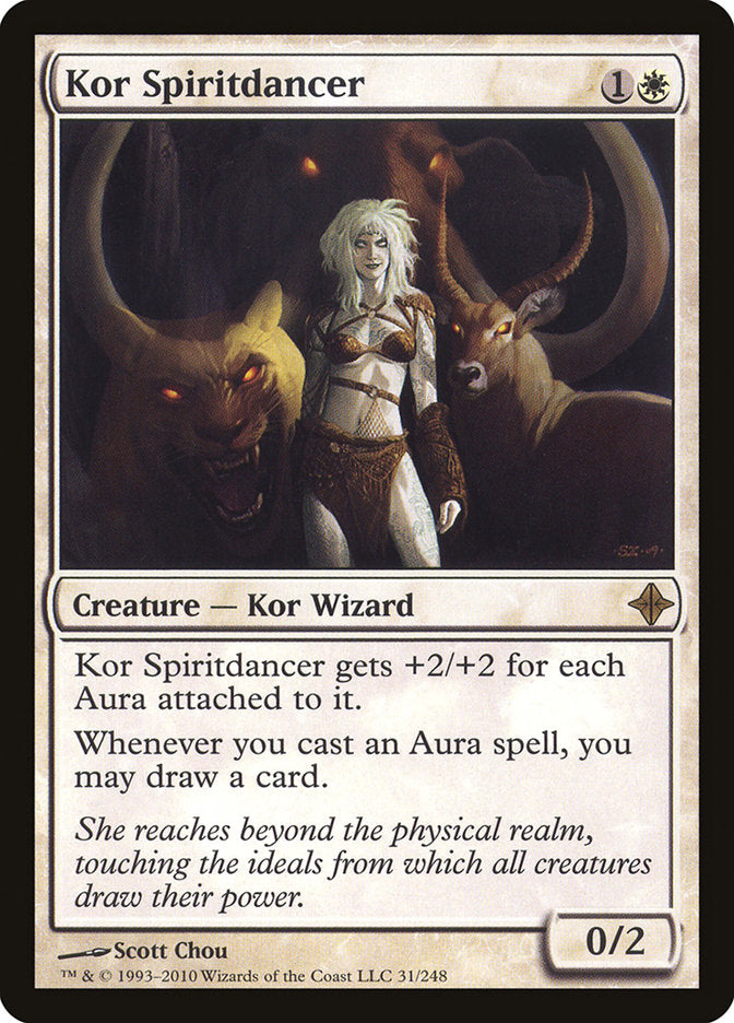 Kor Spiritdancer - [Foil] Rise of the Eldrazi (ROE)