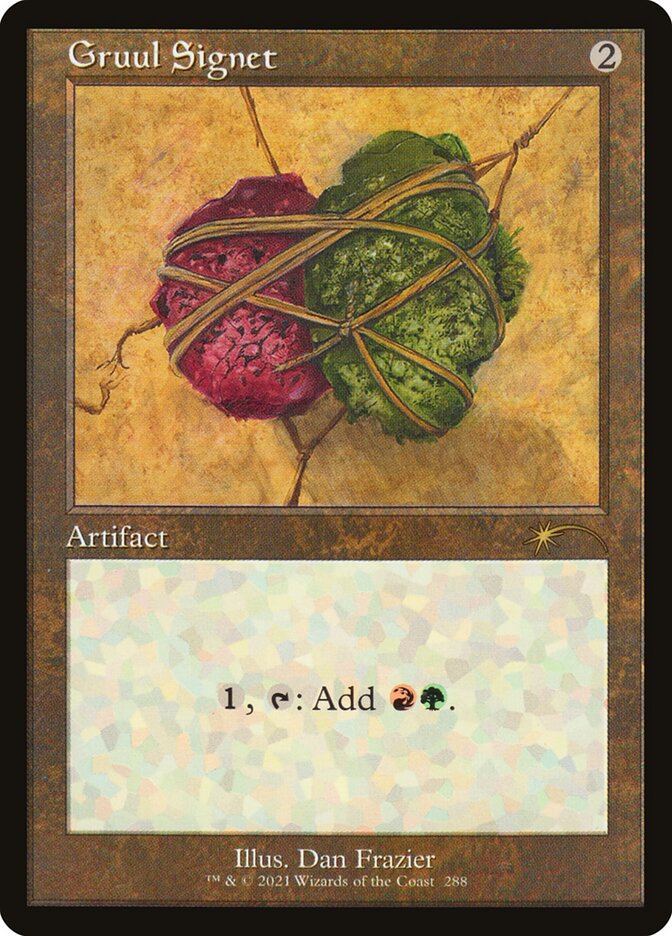 Gruul Signet (288) - [Etched Foil] Secret Lair Drop (SLD)