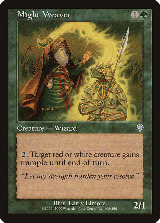 Might Weaver - [Foil, Retro Frame] Invasion (INV)