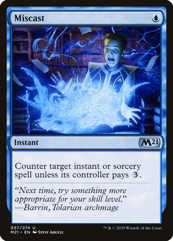 Miscast - [Foil] Core Set 2021 (M21)